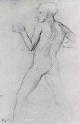 Edgar Degas Study of Boy in Attitude of Defence china oil painting artist